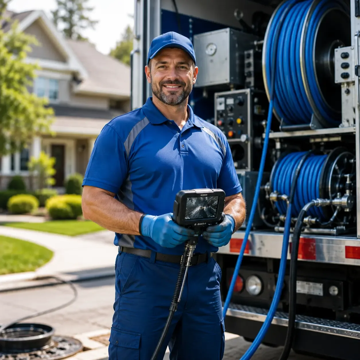 Local outdoor drain cleaning specialists in Afton, MI
